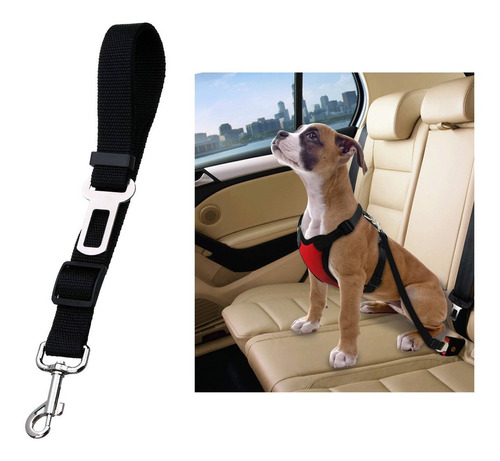 Cinturon De Seguridad Reforzado Para Mascotas Premium