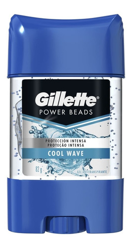 Antitranspirante Gillette Cool Wave En Gel Caballero 82 Gr