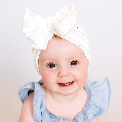Turbante Diademas Moño Gorritos Para Bebé Niña 6 Piezas