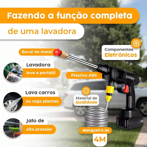Liberdade Limpar: Lavadora Alta Pressão Lava Jato Sem Fio