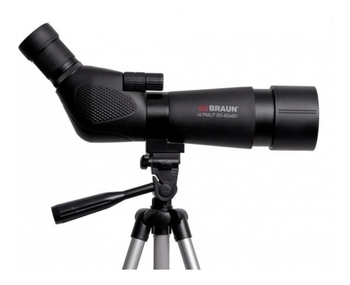 Telescopio Terrestre Catalejo Braun Zoom 20-60x60 + Tripode + Funda *