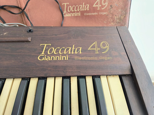 Piano Orgao Giannini Toccata 49 Vintage + Escaleta (sp) (Usado)