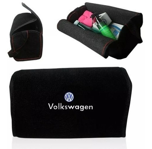 Organizador De Baúl Vw Auto Plegable Fieltro Con Velcros!