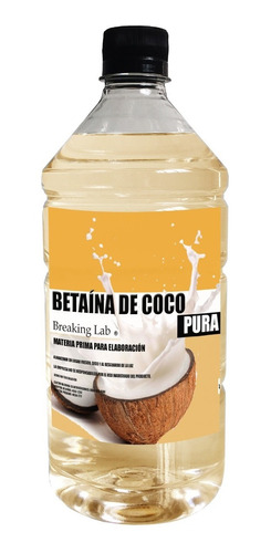 Betaína De Coco X 1 Litro.  Calidad Premium!!!