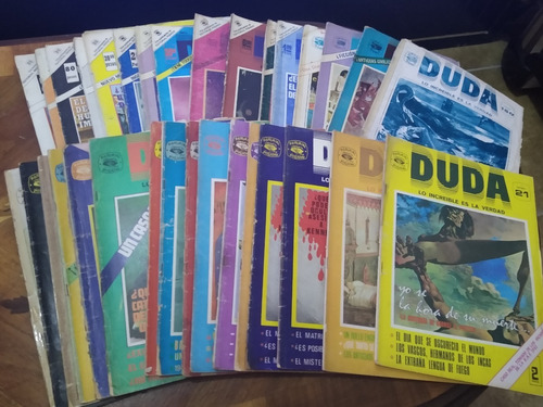 Revistas Duda Lo Increíble Es La Verdad Varios Números