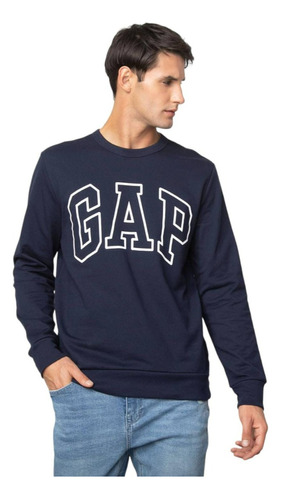 Poleron Gap De Hombre Azul Talla S Cod 0010 