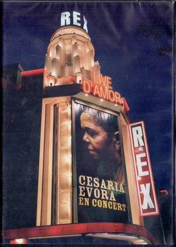 Dvd Cesaria Evora - Live D´amor - Rex