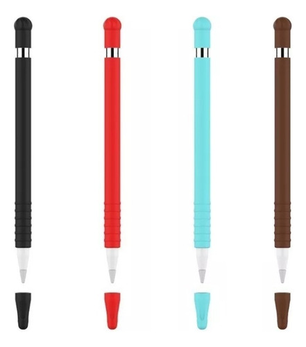 Funda Case Protector Silicona Para Apple Pencil 1 Colores