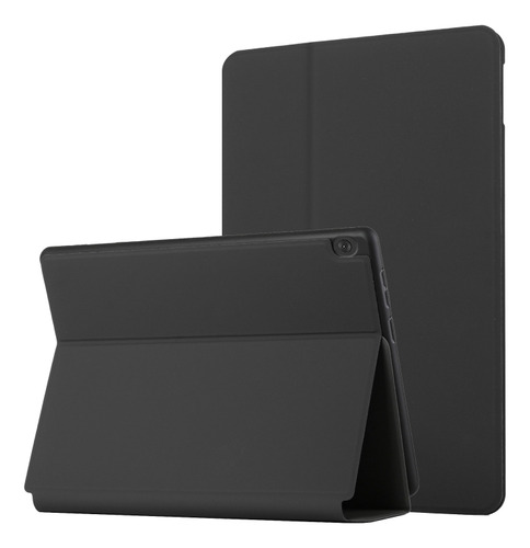 Funda Plegable Doble Negra Para Lenovo Tab M10 10.1 X605f/x5