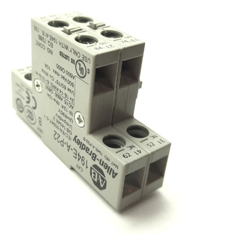 Allen Bradley 194e-a-p22 Disconnect Switch Aux Conta Ccs