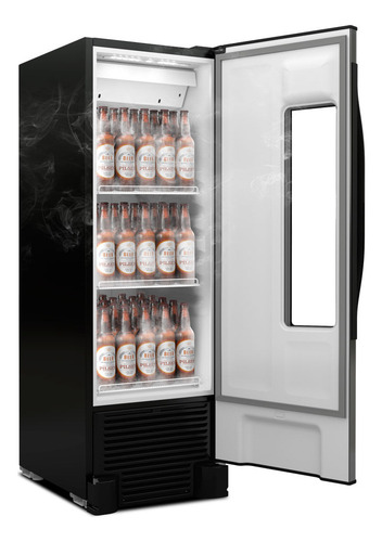 Cervejeira Beer Maxx Porta Visor 264l Metalfrio Vn25tp 127v