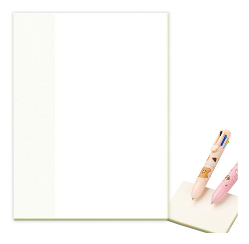 Notas Adhesivas Transparentes 50 Hojas De Papel Para Notas A