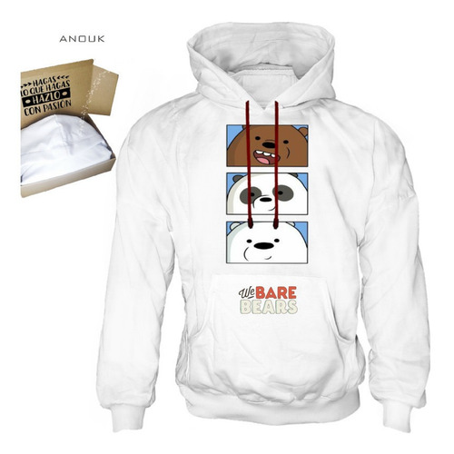 Imagen 7 de 10 de Buzo Hoodie Personalizado Saco Osos Escandalosos Estampado