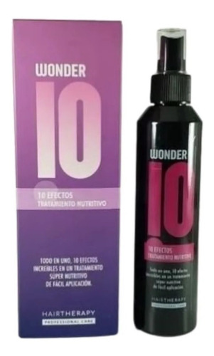 Hairtherapy Tratamiento Wonder 10 X 200 Ml Nutritivo