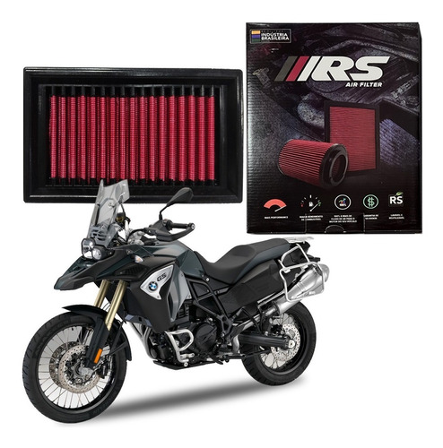 Filtro Ar Esportivo Inbox Bmw F 800 Gs 2012 Rs Filtros