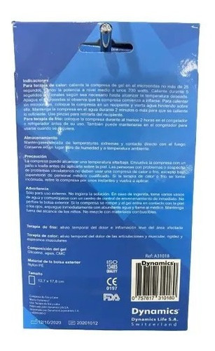 Compresas De Gel Frío Y Calor