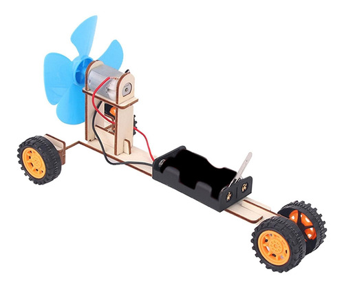 Diy Science Experiment Model Wind Powered Toy Para Niños Y