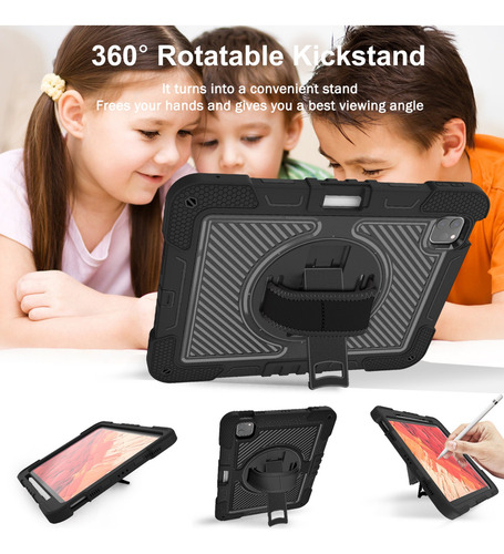 Funda Uso Rudo Para iPad Pro 11 Pulgadas 2024 A2837/a2836
