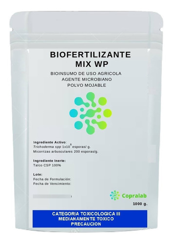 Tricoderma Y Micorrizas Biofertilizante Mix Wp 1000 G