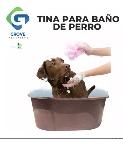 Tina Para Baño Perro 80 Litros