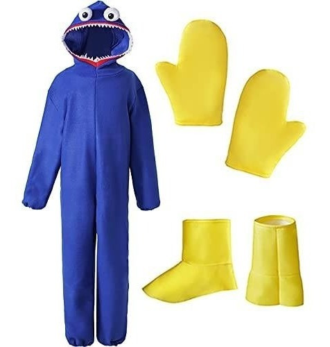Imagen 1 de 5 de Disfraz De Huggy Wuggy Para Niños - Poppy Playtime