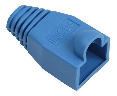 Cubierta Protectora Plug Rj45 Azul Cat 5 Cables Red Steren