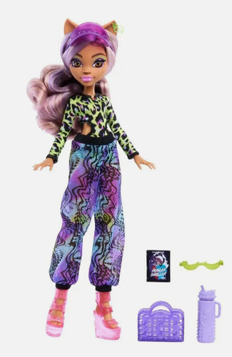 Muñeca Lobo Monster High Scare-paradise Island Clawdeen 2m