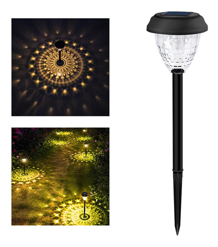 Luz Led Solar Para Jardín Y Exteriores, Luz Solar Para