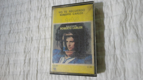 Roberto Carlos- Yo Te Recuerdo Cassette