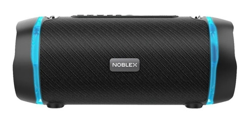 Imagen 1 de 4 de Parlante Noblex PSB1000 portátil con bluetooth waterproof  negro