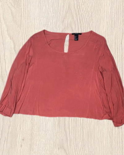 Blusa Forever 21 Talla S Coral