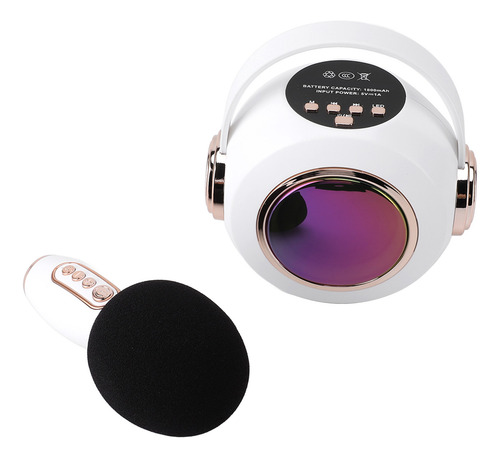Micrófono Con Altavoz Portátil Inalámbrico Para Karaoke Para