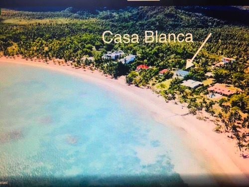 Terreno En Playa -  Samana Casa Blanca 