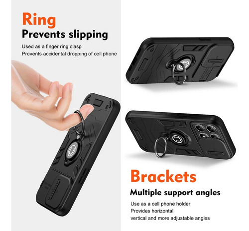 Yc Funda Para Xiaomi 14t Pro Proteger La Lente+mica