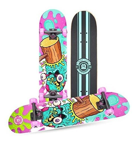 Patineta, Skatebboards Es Madd Gear Monopatín Completo De 31