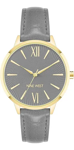 Reloj nine west gris 2025