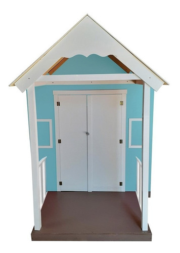 Casinha De Brinquedo Com Varanda Tiffany - Criança Feliz