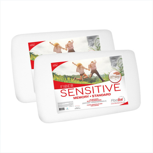 Combo Par Dos Almohadas Inteligentes Viscoelastica Sensitive