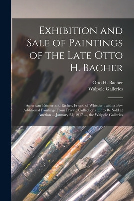 Libro Exhibition And Sale Of Paintings Of The Late Otto H...