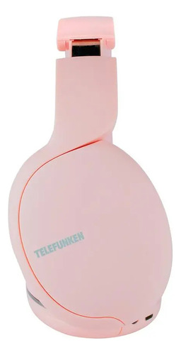 Auriculares Telefunken Bluetooth H600bt On Ear Rosa Rosa