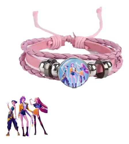 Prf Pulseira Trançada Kpop Demon Hunter Rumi Zoey Mira 2025