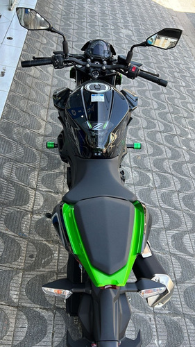 Imagem 9 de 15 de Kawasaki Z400 Abs 2022 Verde 2 Anos Garantia Fabrica