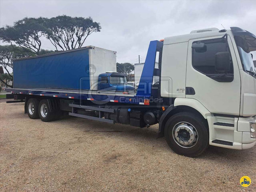 Volvo Vm 270 6x2 Gabinado Com Plataforma Nova