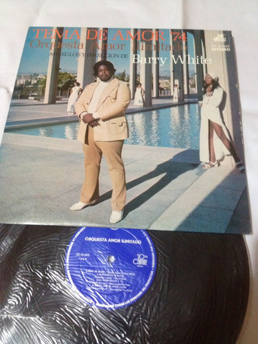 Barry White Tema De Amor 74 Disco De Vinil Original 