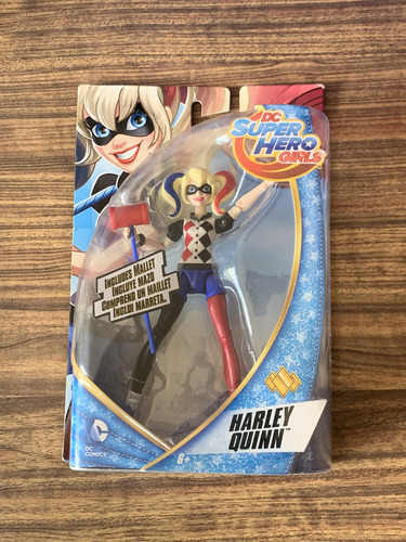 Muñeca Harley Quinn De Dc Super Hero Girls - Mattel (Usado)