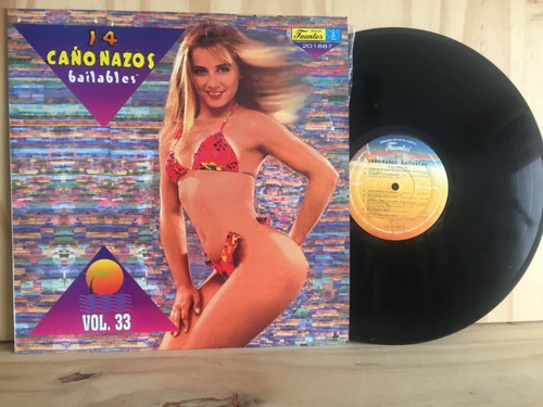 Lp Vinilo 14 Cañonazos  Bailables Vol 33