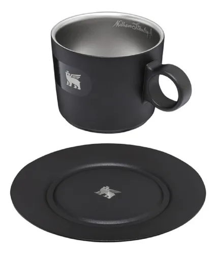 Taza Stanley Daybreak Cup + Plato 192ml Negro