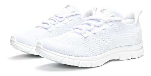 Imagen 2 de 6 de Tenis Blancos Mujer Marca 360 Modelo Active