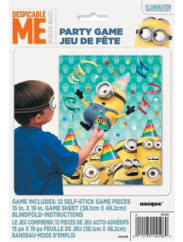 Minions De La Película Despicable Me, Juego De Fiesta, Uni.