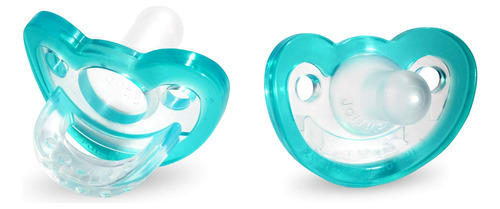 Jollypop Baby Pacifier Single Pack Sin Perfume, Verde Azulad